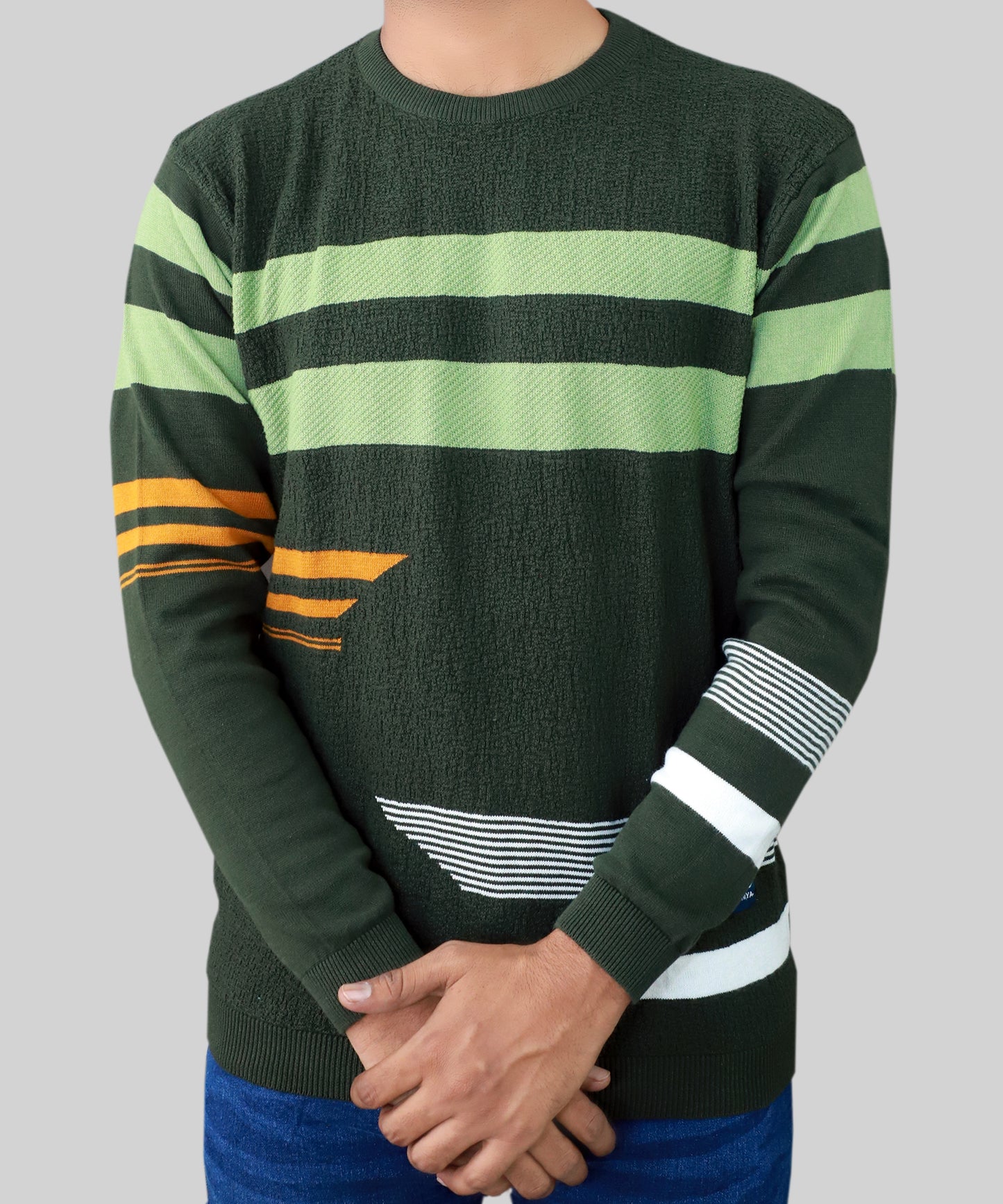 Knitted Fully Stitched For Casual Men’s Wear