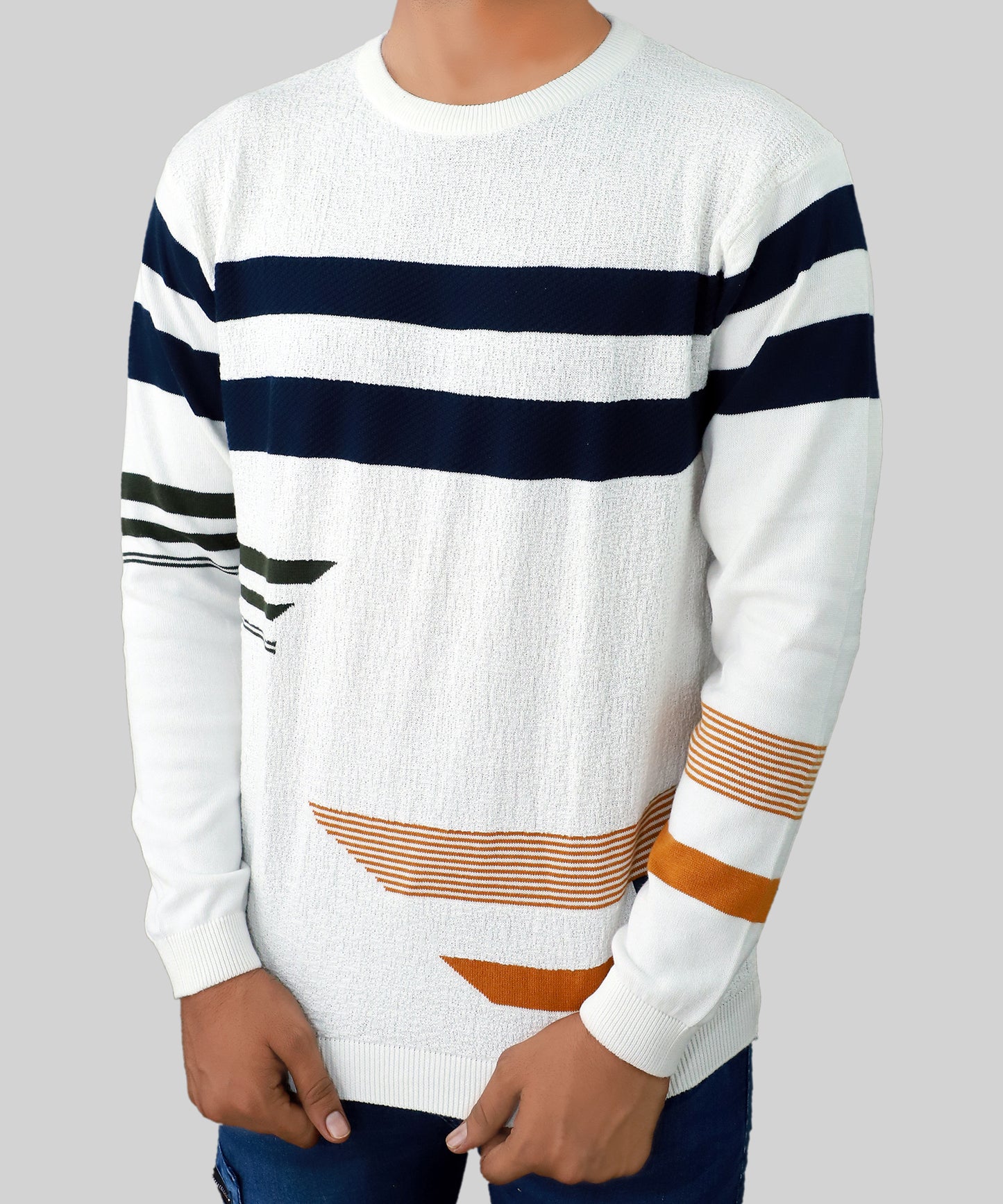 Knitted Fully Stitched For Casual Men’s Wear